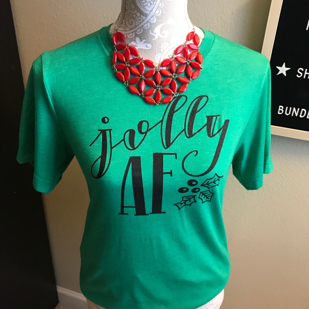 Jolly AF Tee ❤️